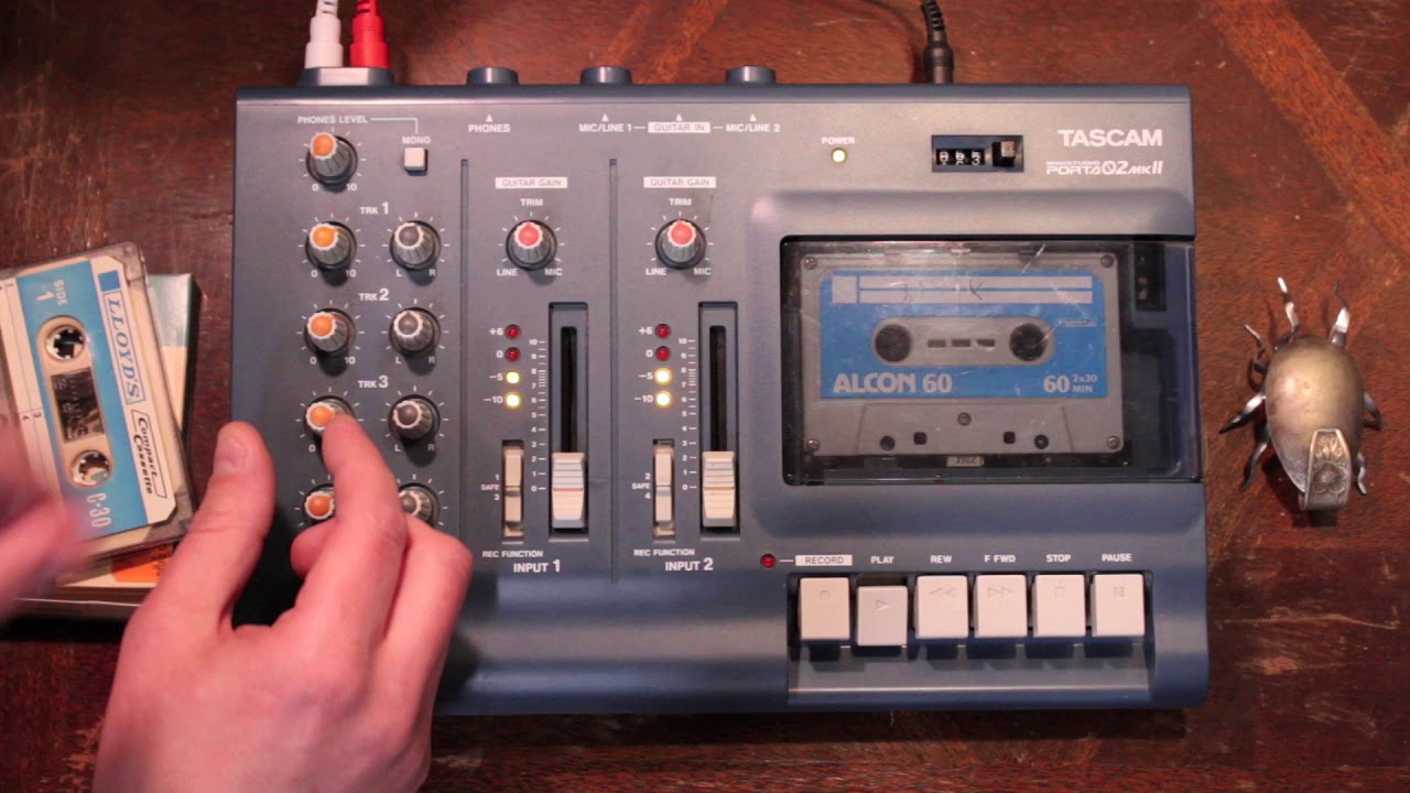 Tascam PortaStudio as Instrument - Tape Loop