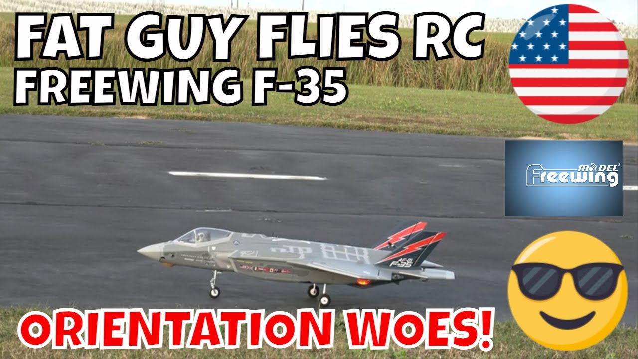 FREEWING F-35 70MM WITH MY NEW INTRO FOR 2024! by Fat Guy Flies RC