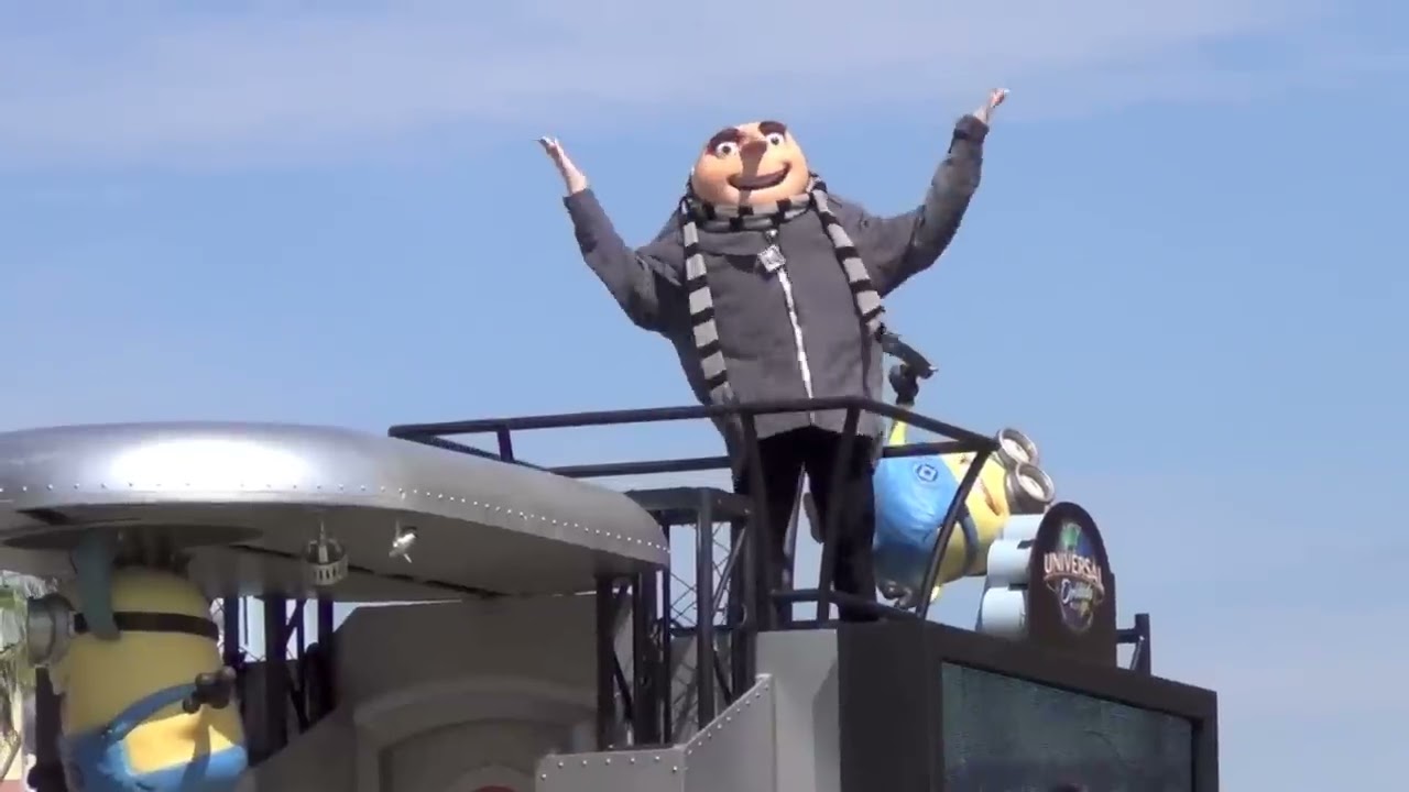 Grand Opening of Despicable Me Minion Mayhem with Miranda Cosgrove and other stars