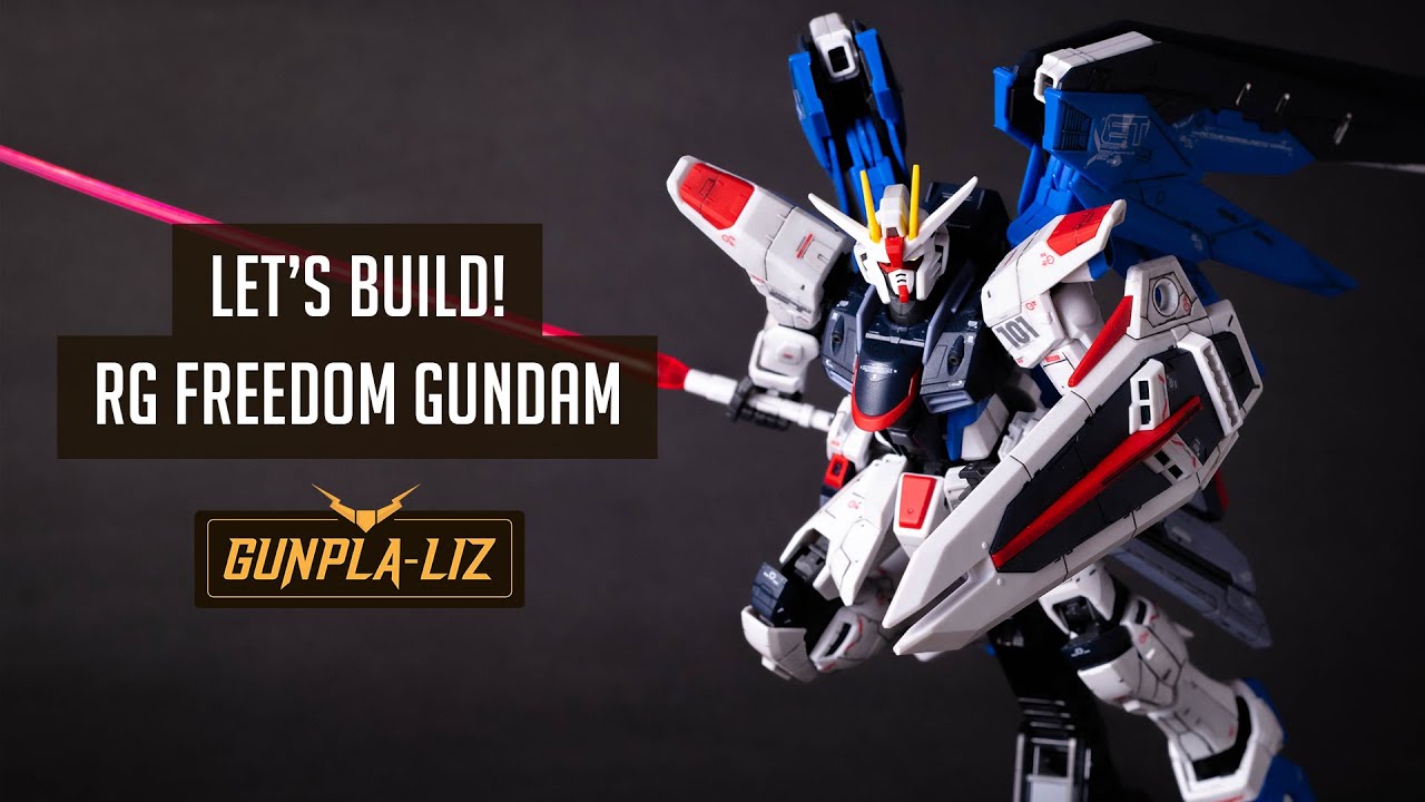 Calling all Freedom Fans! Satisfying RG Freedom Gundam Build Video