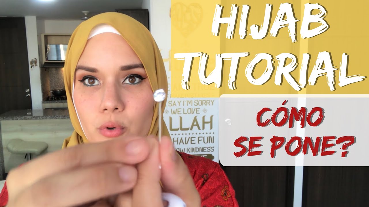 Como se ponen el HIJAB las MUSULMANAS? Hijab Tutorial paso a paso