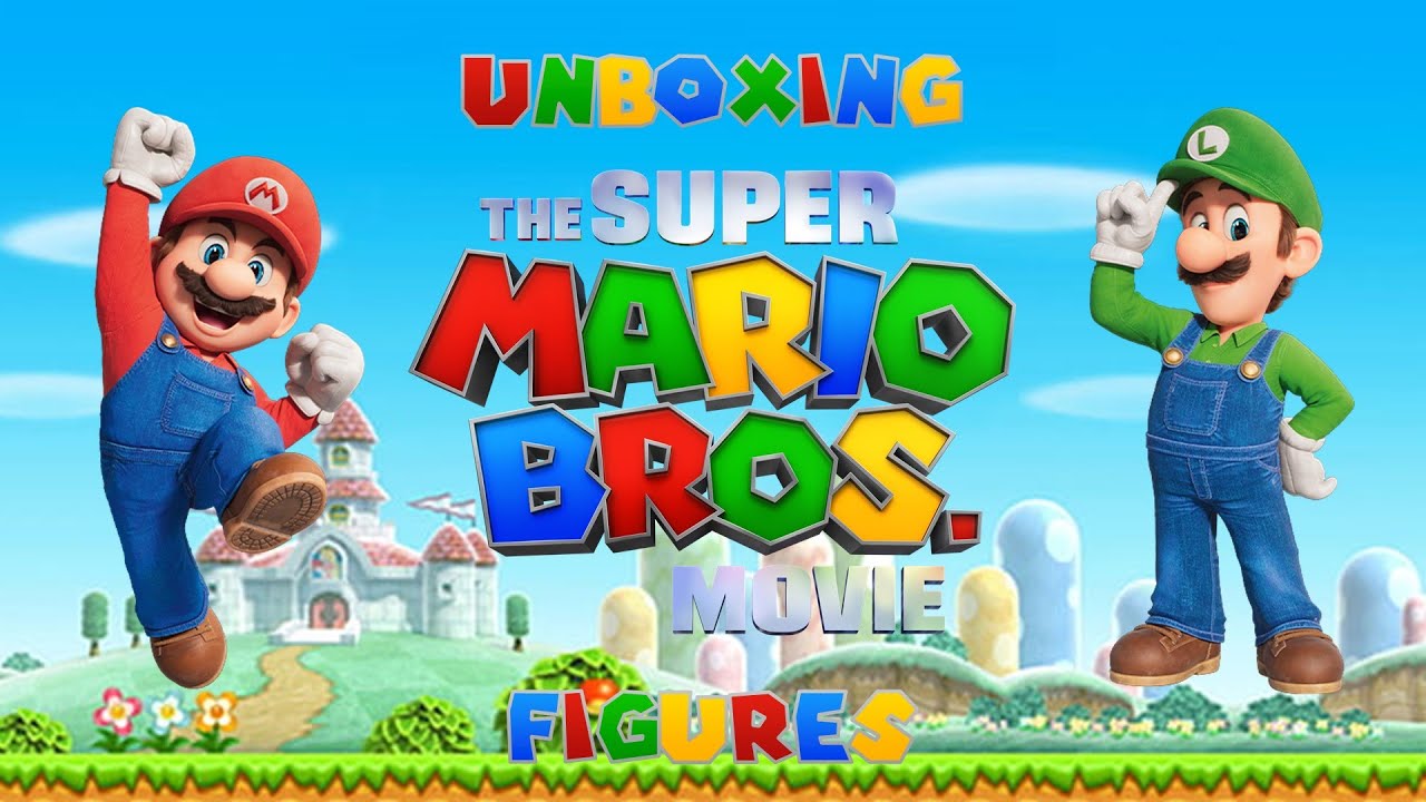 Unboxing The Super Mario Bros. Movie Figures