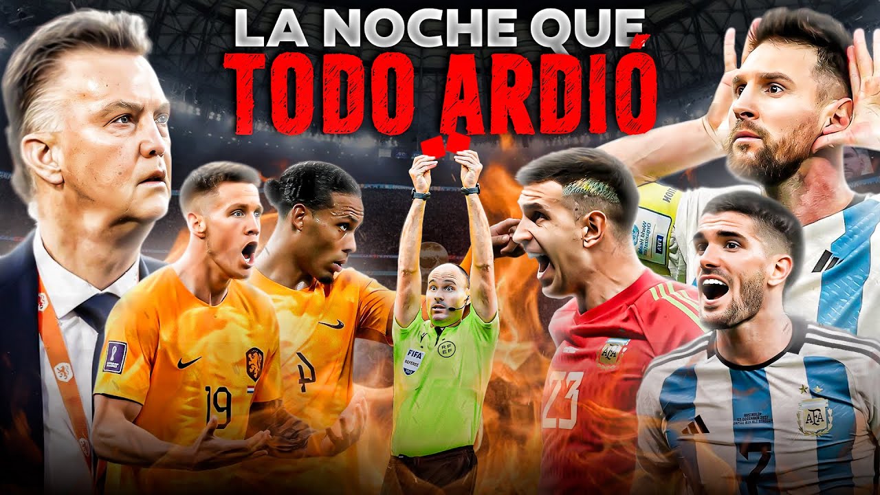 El partido más BRUTAL de la Historia de los Mundiales |  La BATALLA DE LUSAIL