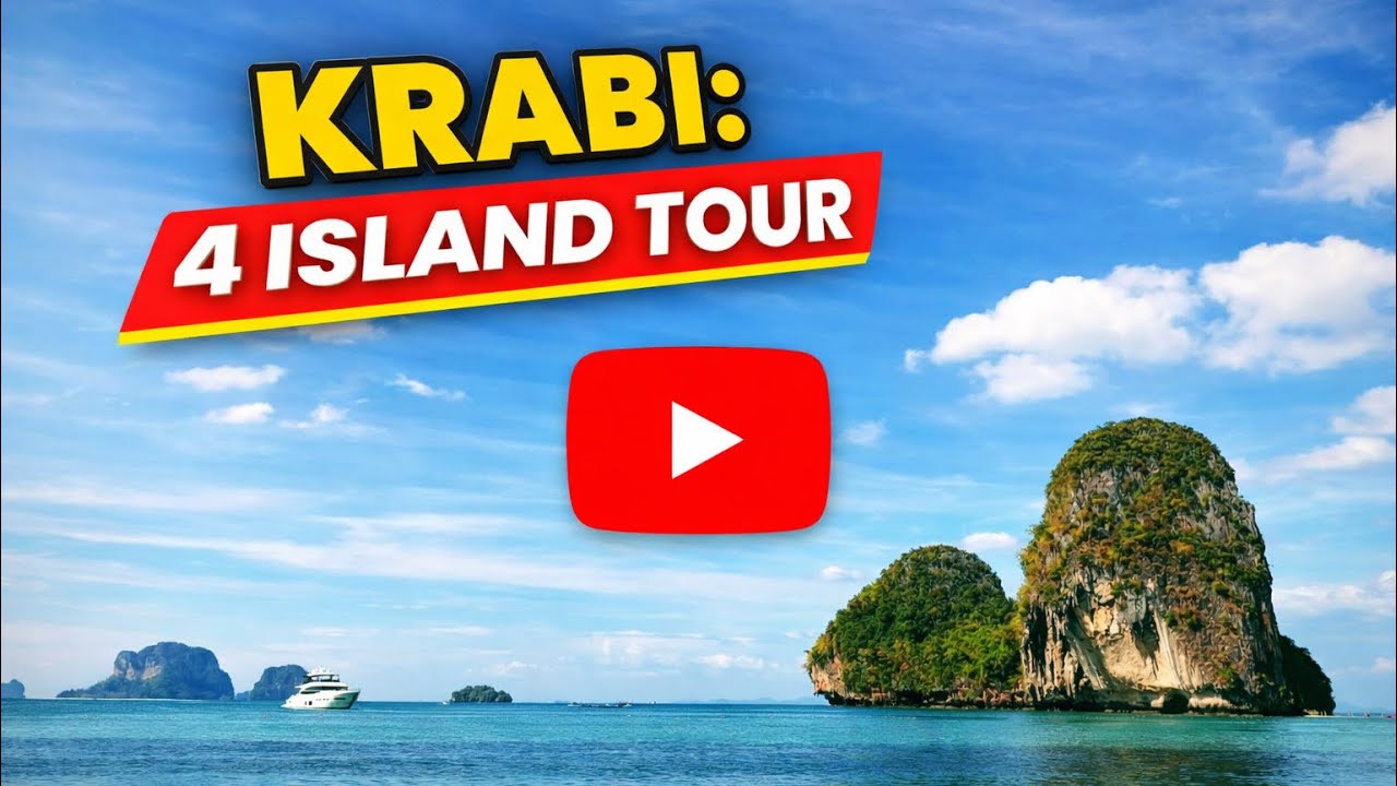 Krabi 4 Island Tour by Speedboat | Phra Nang Cave, Chicken, Tup & Poda Island