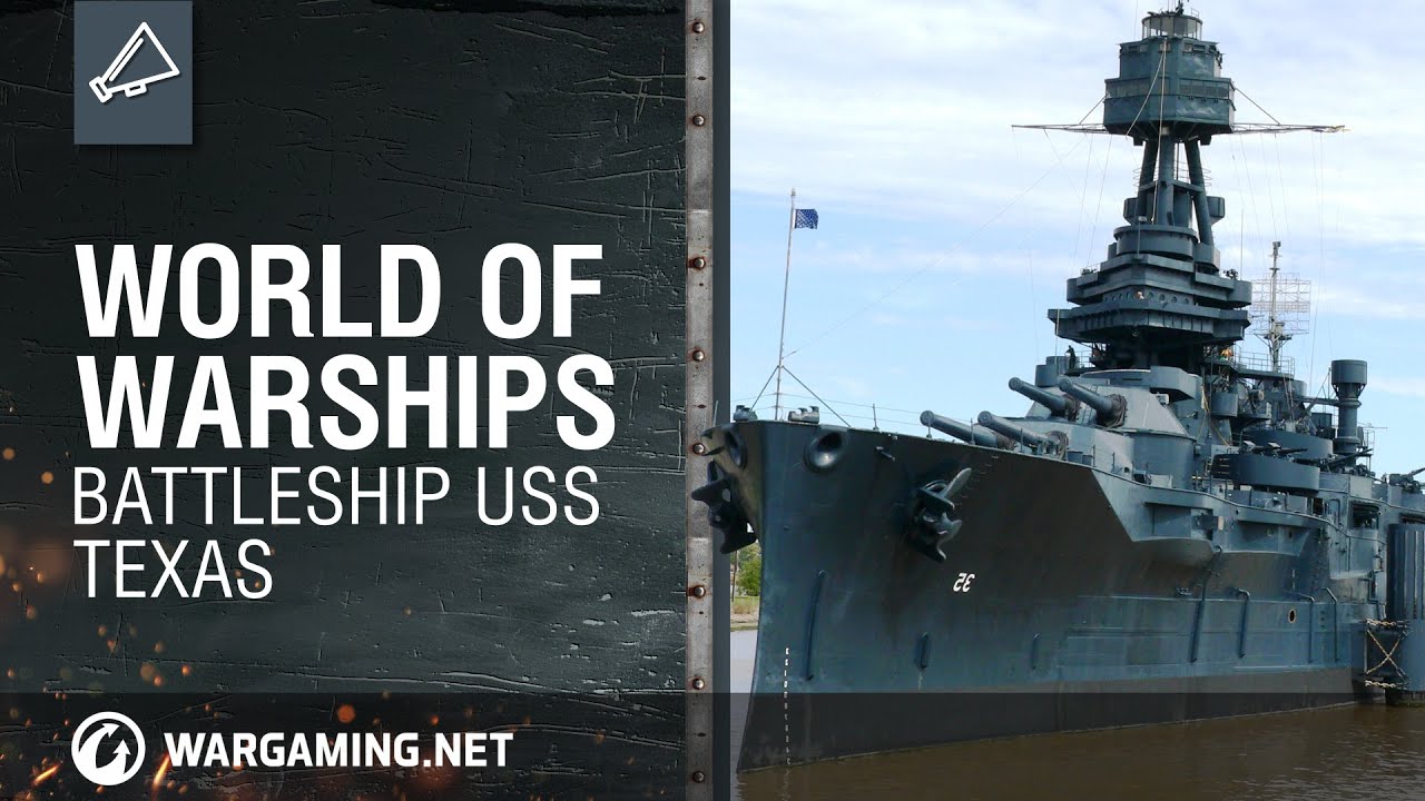 Battleship USS Texas in World of Warships [EU]