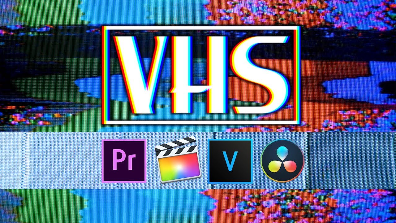 Easy VHS EFFECTS (Overlays, Transitions, Textures)