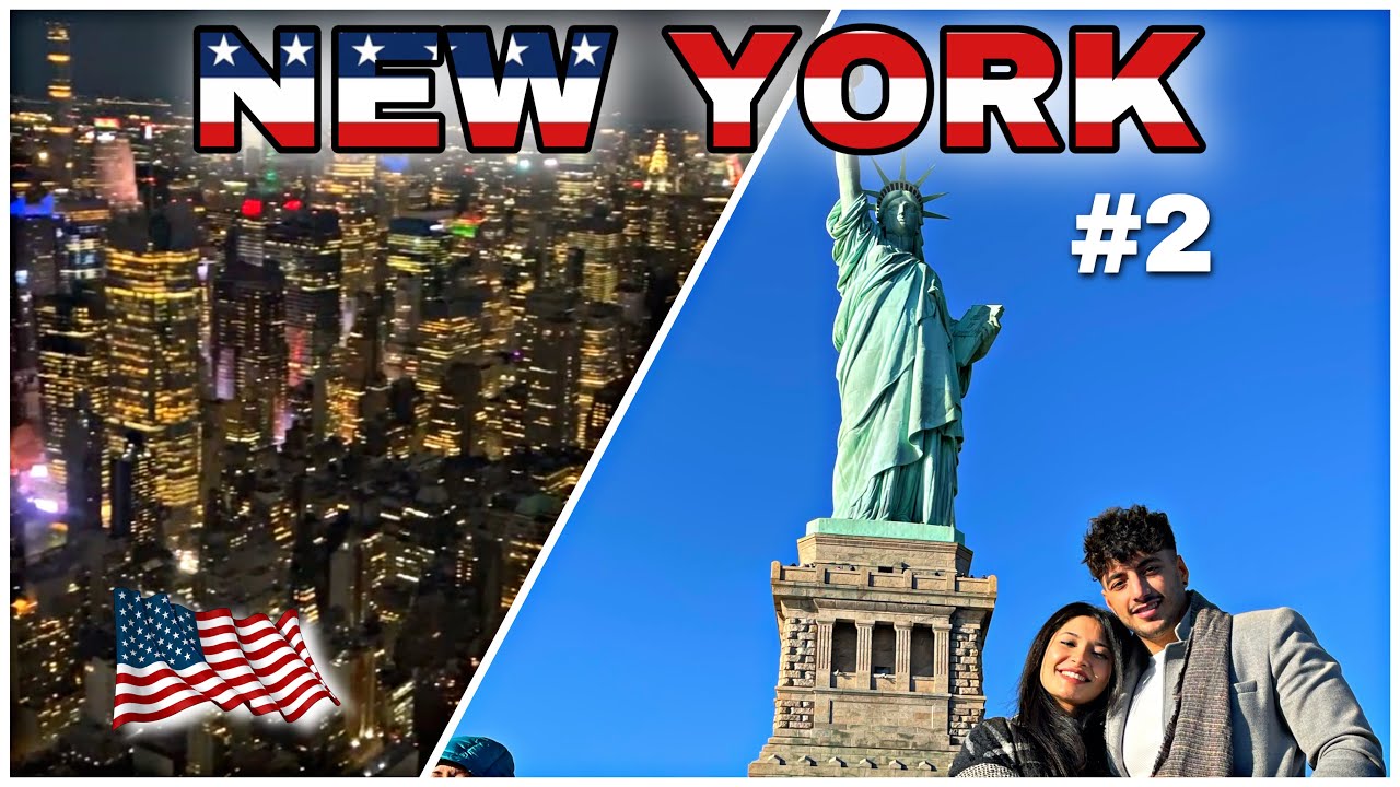 NEW YORK VLOG #2🇺🇸 NYC unter unseren Füßen🏙 Freiheitsstatue🗽Central Park🚲 Dyker Heights🎄| RabiaxEren