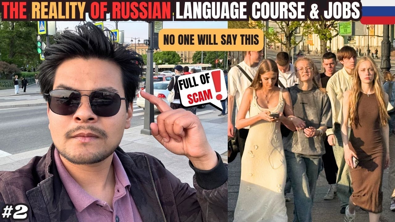 THE REALITY OF RUSSIAN LANGUAGE COURSE & JOB'S 🇷🇺|| Exposing the Myths #russiavlog #lifeinrussia
