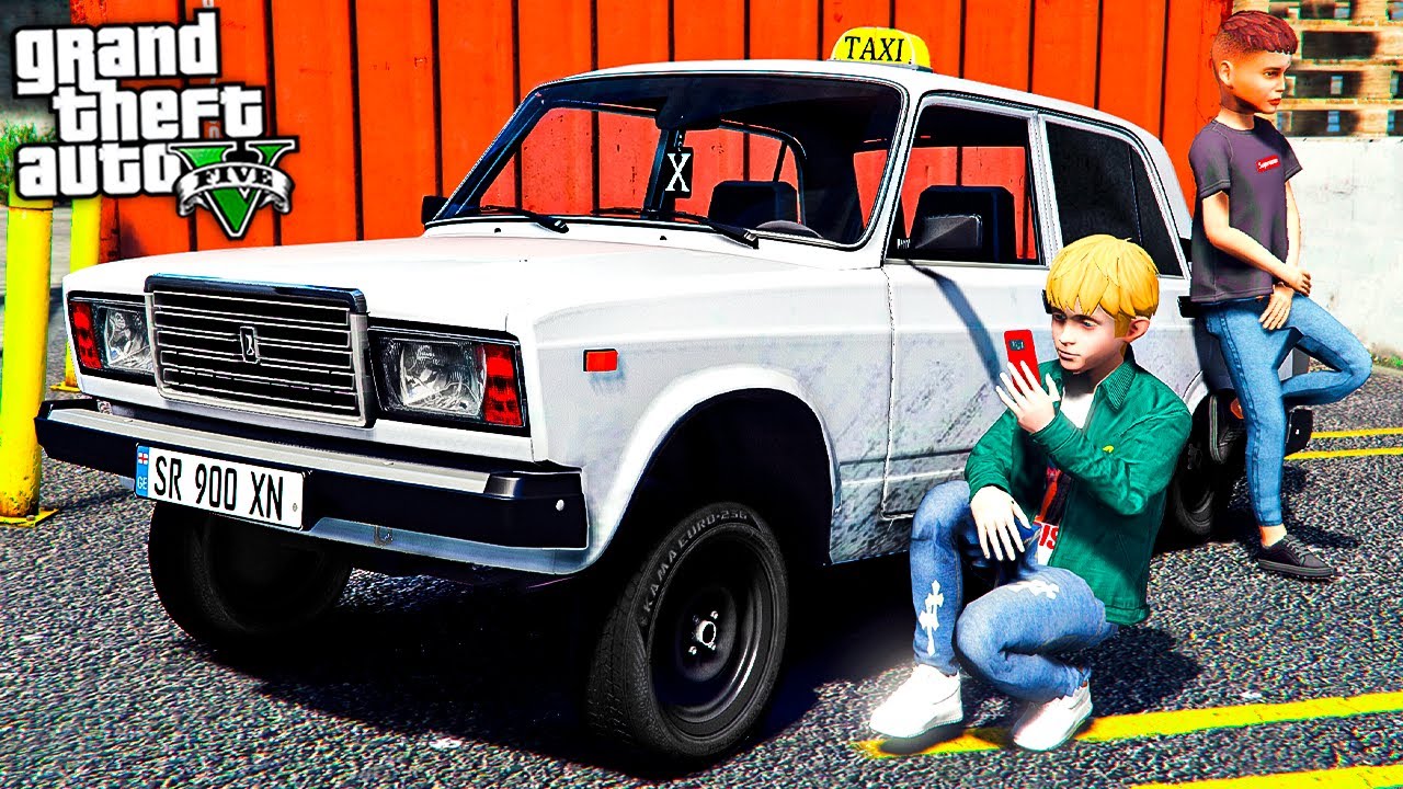 ГРИШКА И СЕРЕГА КУПИЛ ВАЗ 2107 ДЛЯ ПЕРЕПРОДАЖИ - ЖИЗНЬ ПЕРЕКУПА В GTA 5 ⚡ГАРВИН