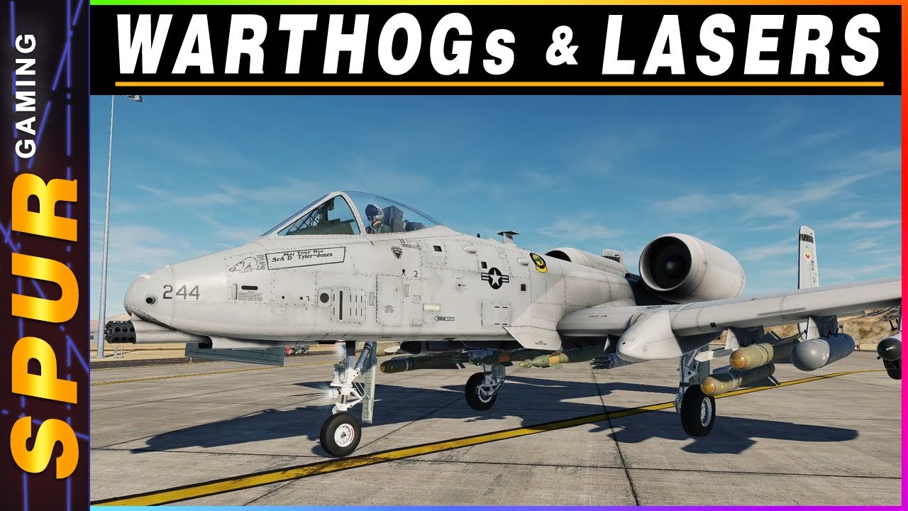 DCS A 10C II Warthog Training: Laser Guided Weapons
