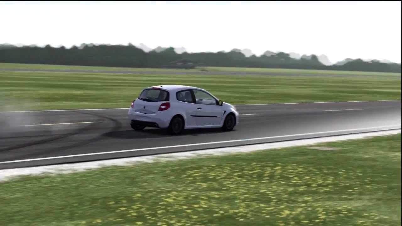 2012 Renault Clio RS Top Gear Track
