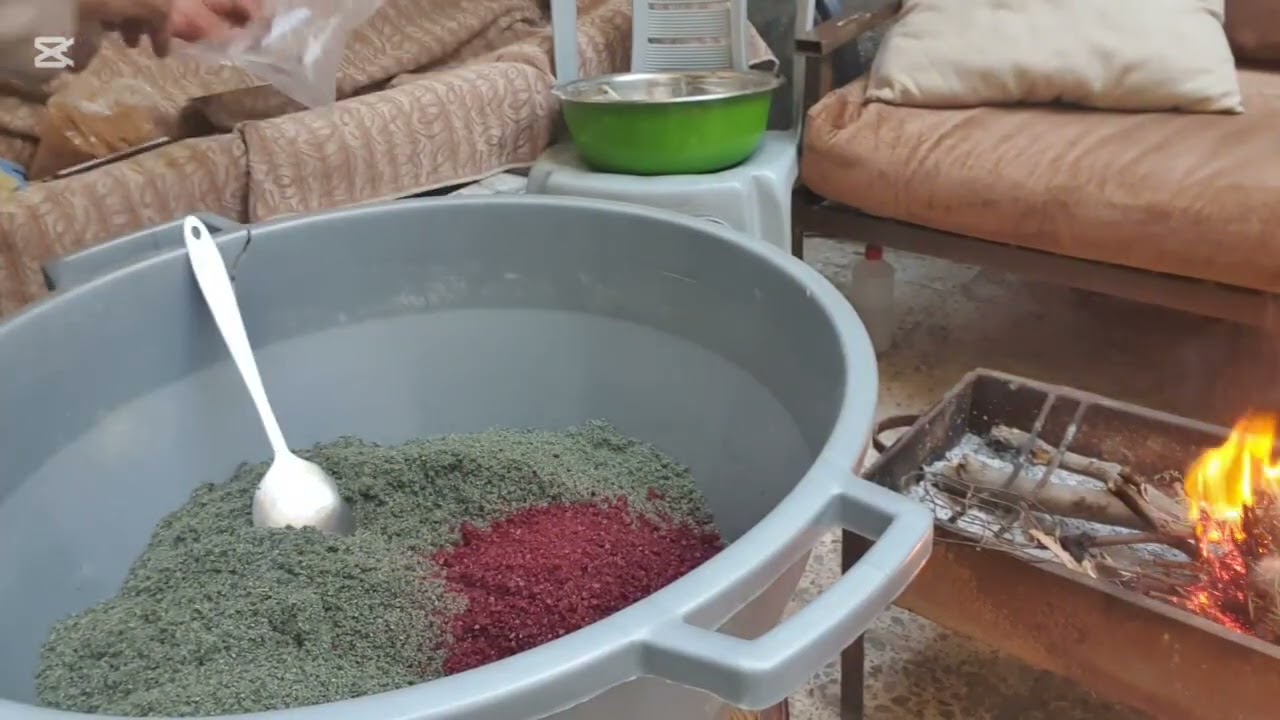طريقة تحضير الزعتر الناشف🌿🌿🌿🙂🙂