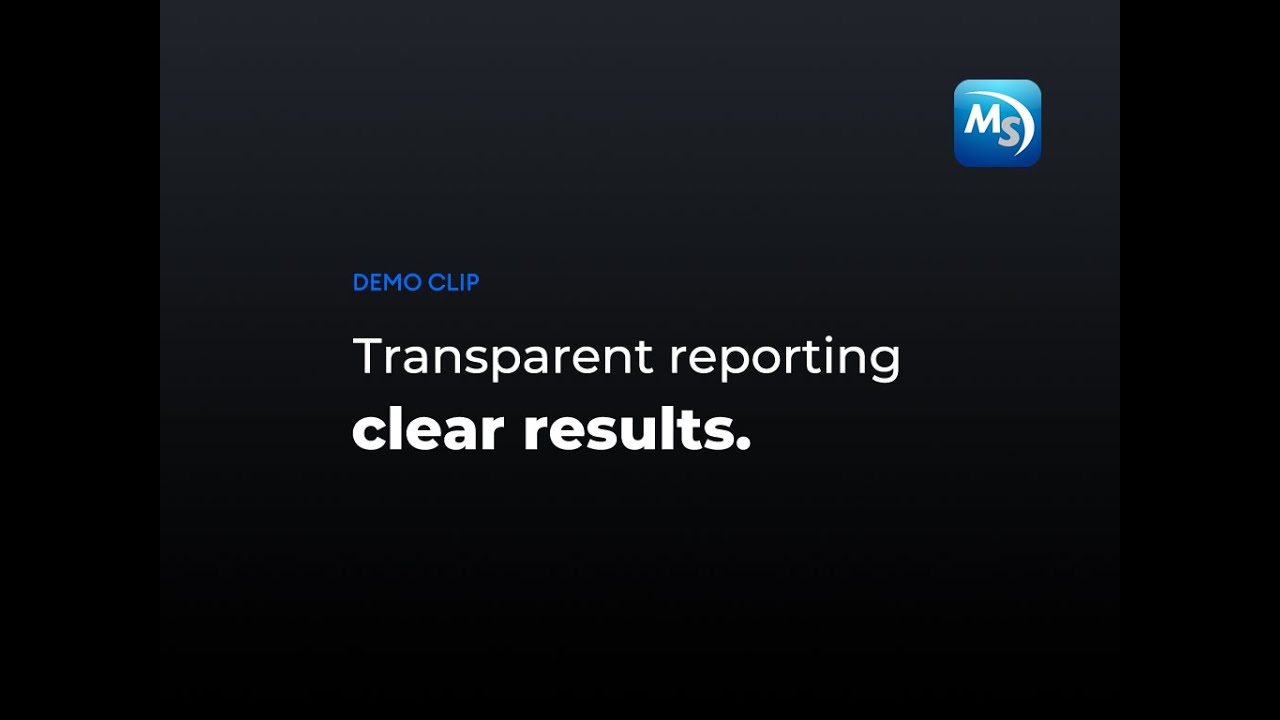 Demo Clip: Back-office Reporting