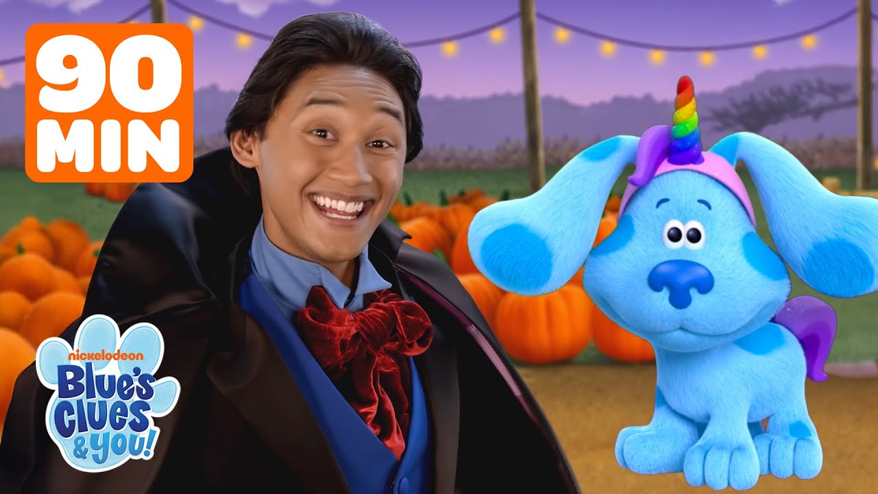 90 Minutes of Spooky Skidoos! 🎃 Jump Into Fun & Learning | Blue's Clues & You!