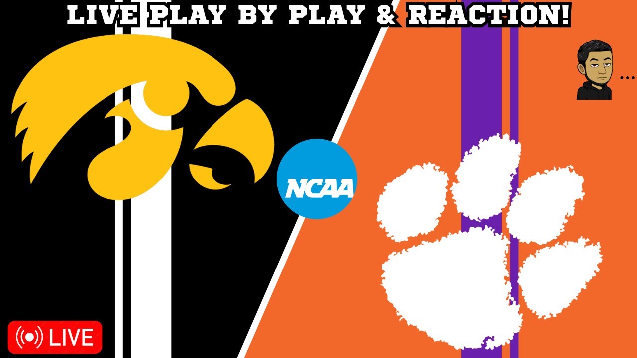 Iowa vs Clemson | March Madness LIVESTREAM | NCAA College Basketball LIVE