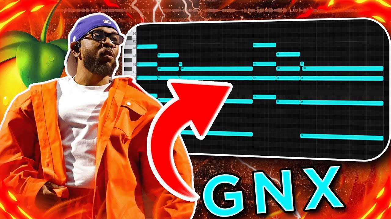 Making A GNX Type Beat In The Style of Kendrick Lamar (FL Studio 2024)