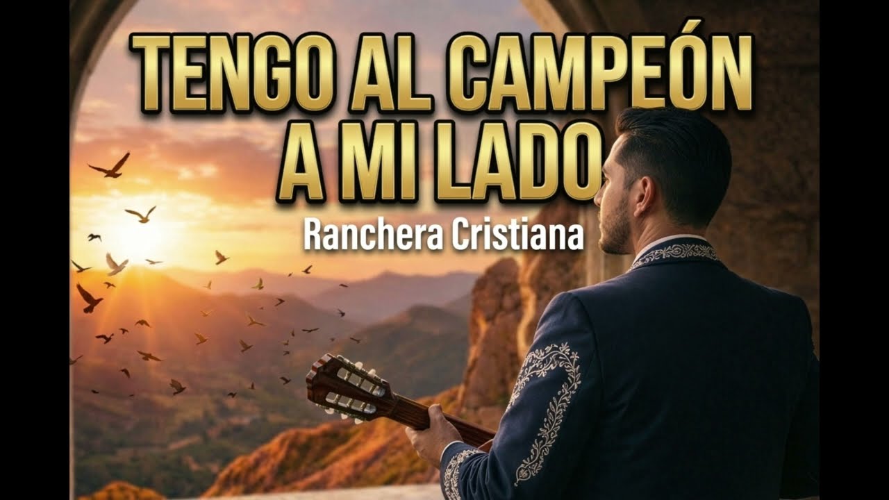 Tengo al Campeón a mi Lado | Ranchera Cristiana | Canciones de Salvación
