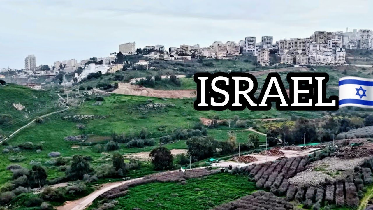 Amazing Aerial View of the  sea of Galilee Beach Israel in 4k - Drone Cinematography