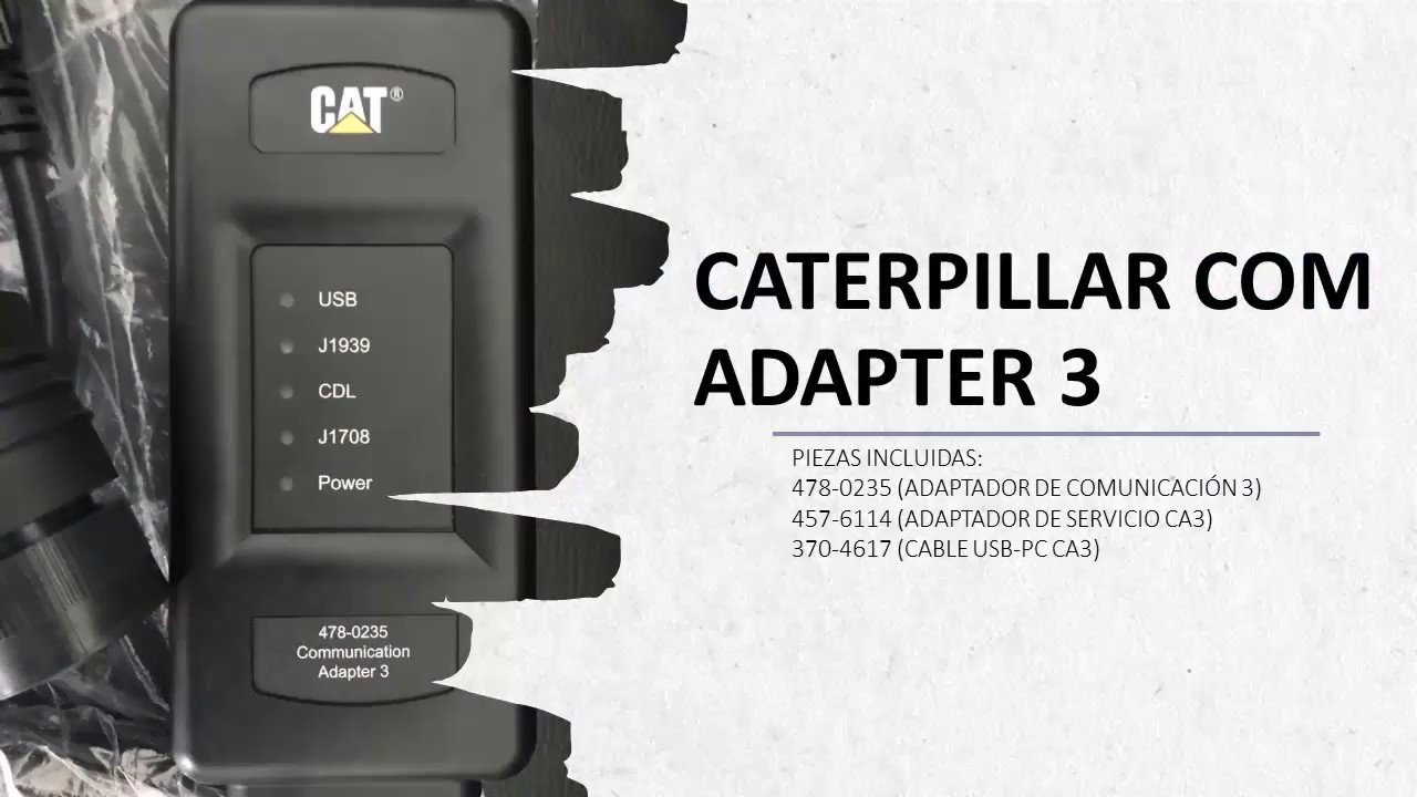CATERPILLAR COM ADAPTER 3 ORIGINAL