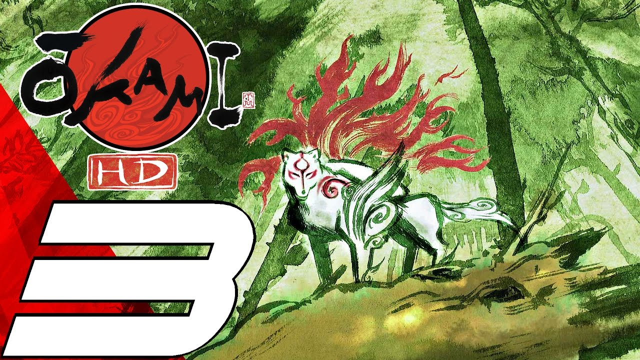 Okami HD - Gameplay Walkthrough Part 3 - Agata Forest & Tsuta Ruins [1080P 60FPS]