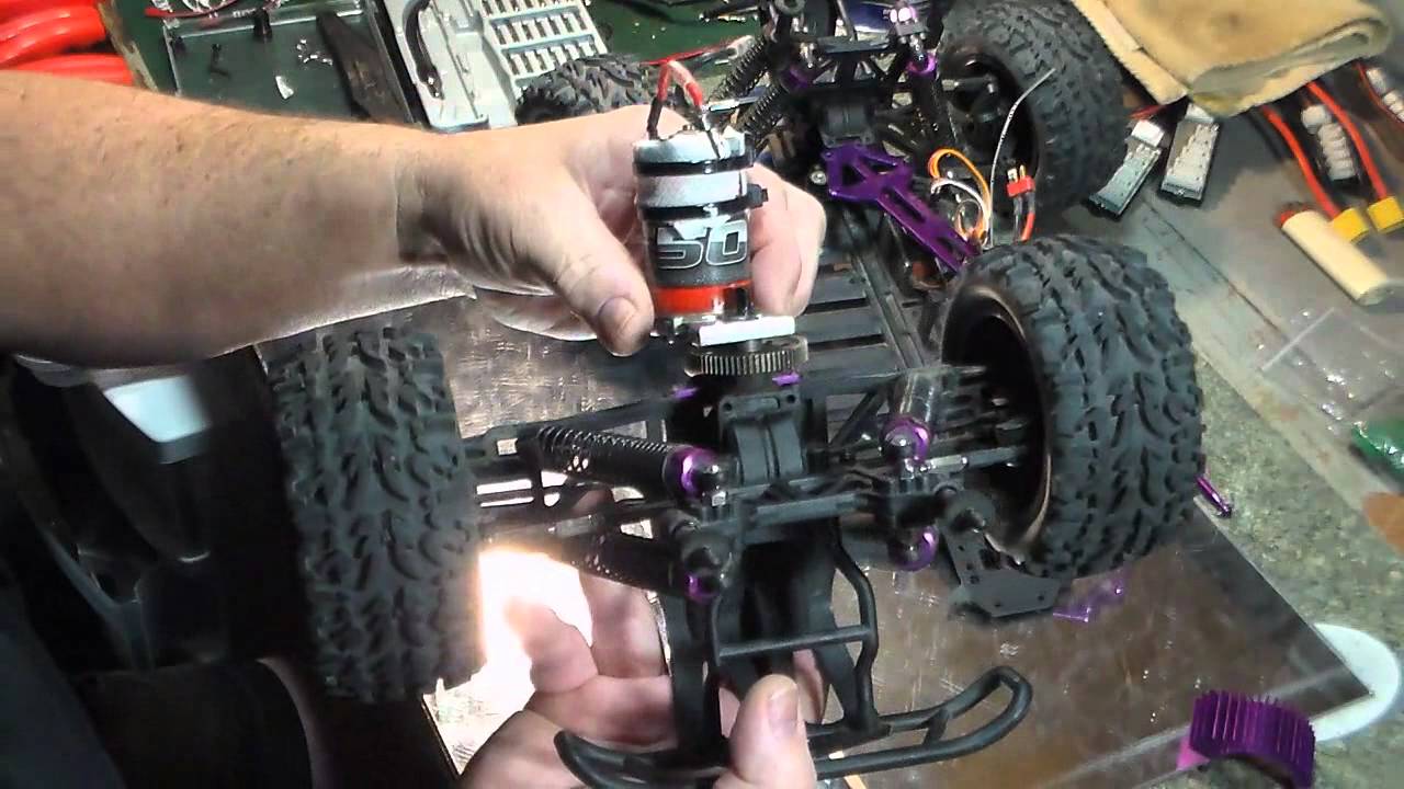 Replace spur gear redcat epx volcano brushed version.