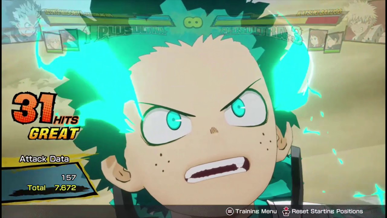 100% DEKU COMBO COMPILATION! My Hero Ones Justice 2 gameplay pro good high level advanced combos jk