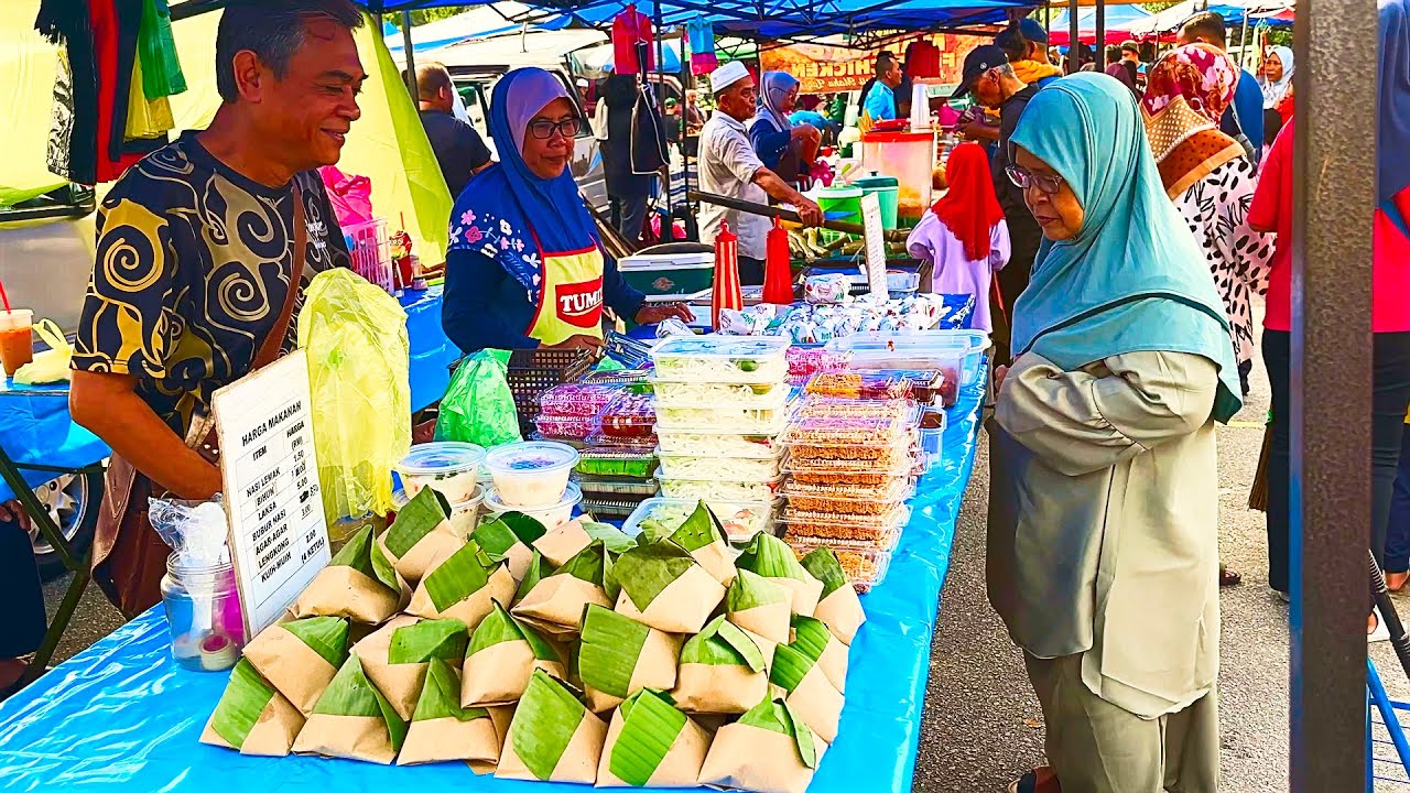 Malaysia Morning Market Street Food Tour | Pasar Pagi Langkap, PERAK