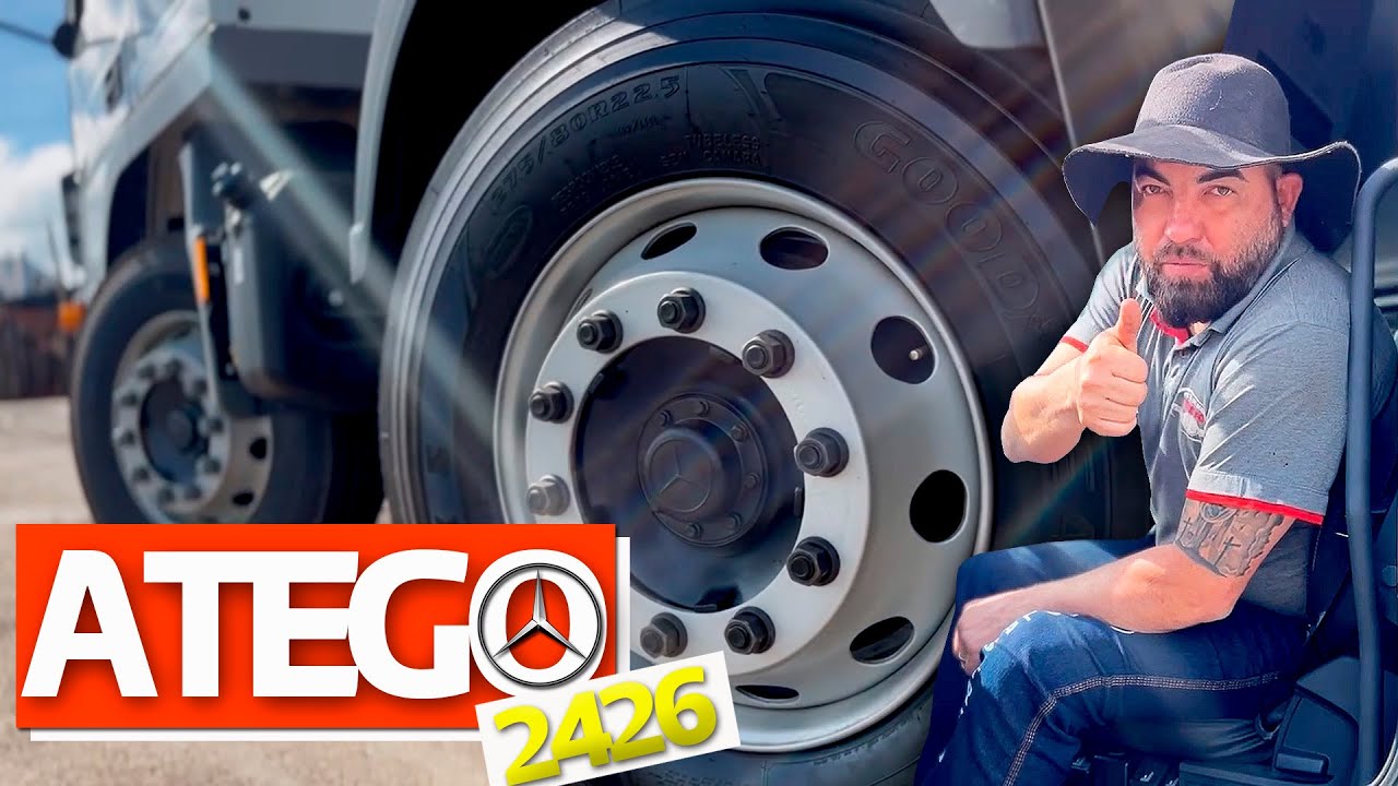 ATEGO 2426 com 4º eixo direcional. Projeto finalizado