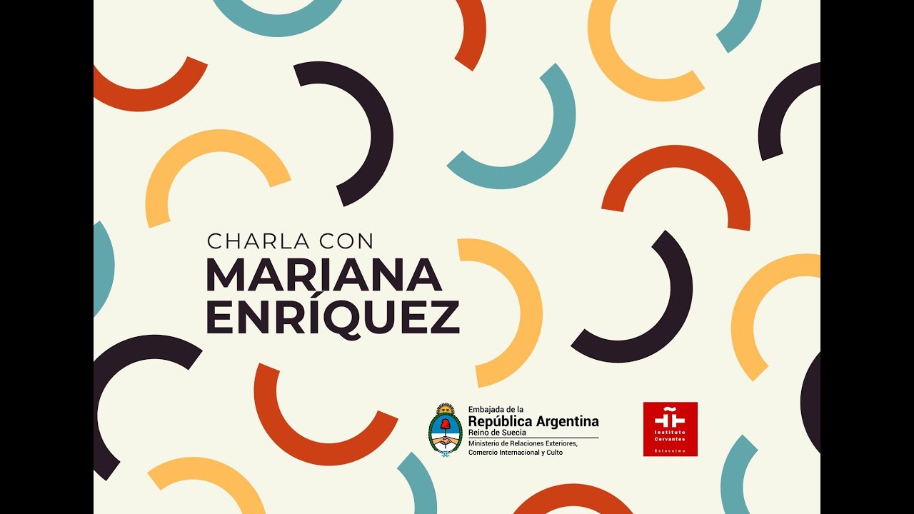 «Encuentro con Mariana Enríquez» (26/9/2023) IC Estocolmo