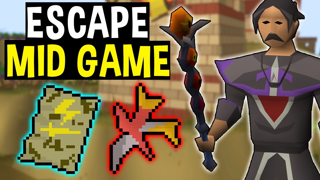 Как выбраться из середины игры в Oldschool Runescape в 2026 году?