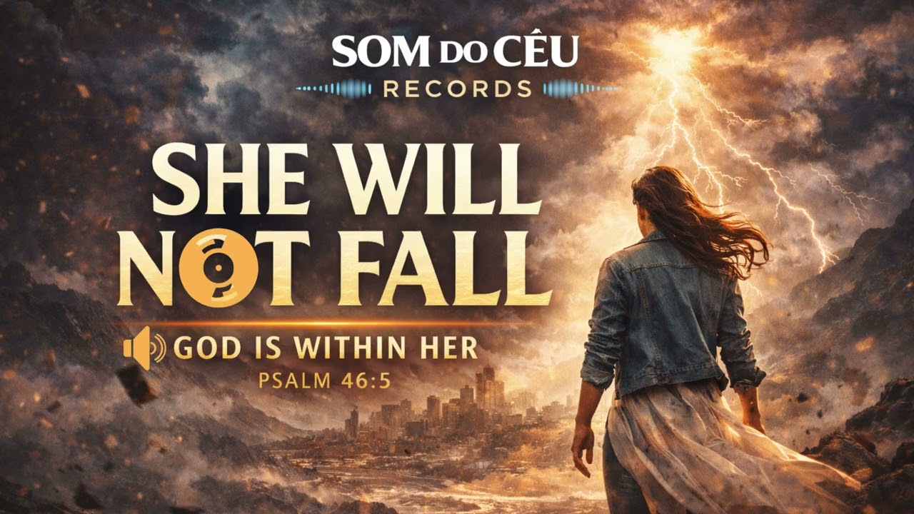 She Will Not Fall  Powerful Worship Anthem Psalm 46.5  Christian Song 2026