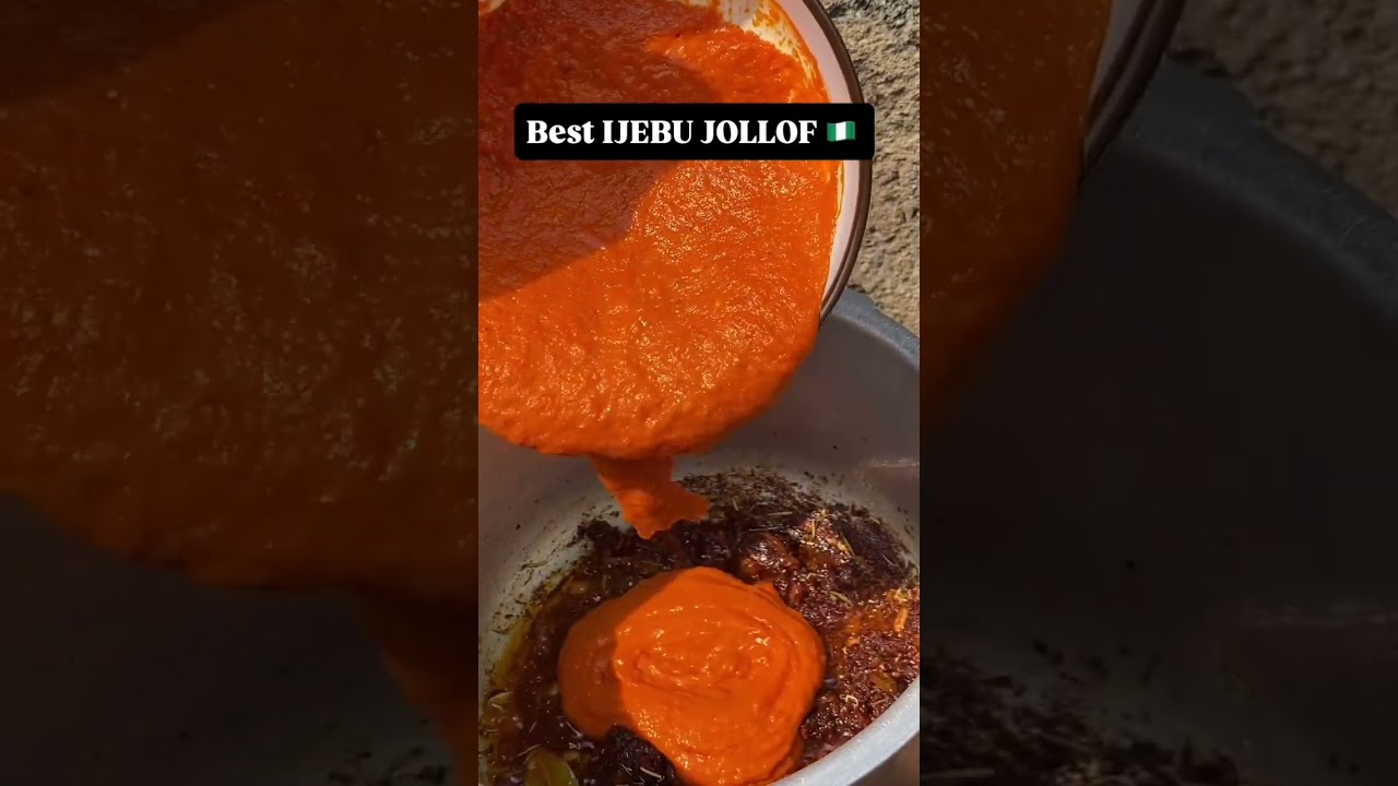 We cook the best Jollof Rice in Nigeria🇳🇬 and we serve the best #africanmeals #fyp #reels #shorts