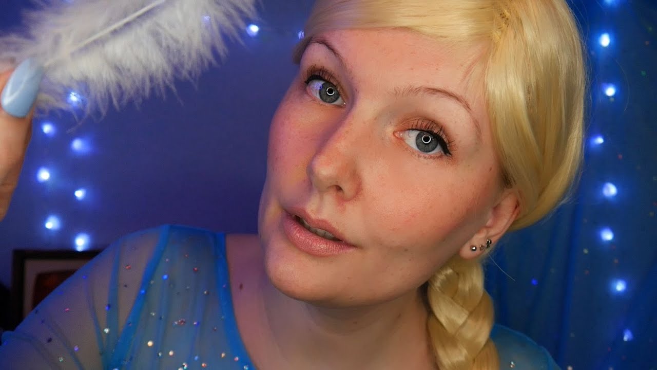 ASMR Frozen Elsa ist für dich da [deutsch Personal Attention] Disney Princess & fire sounds