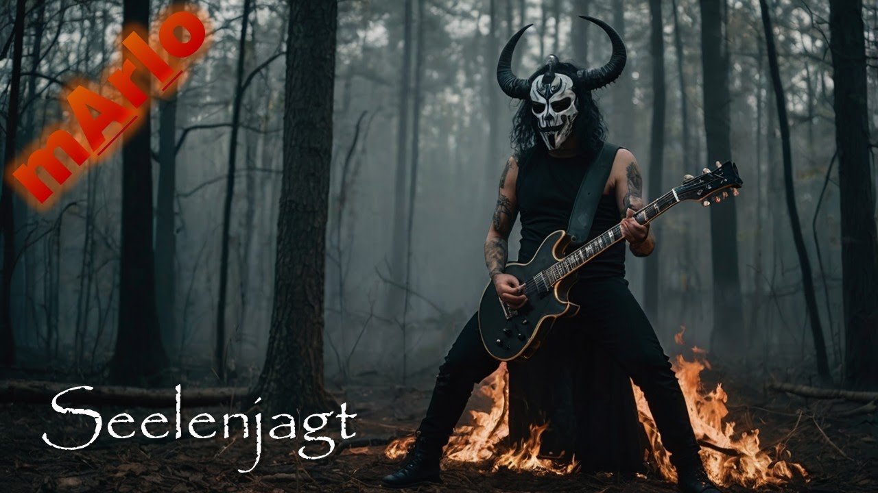 Seelenjagt - mArIo_schi (Black Metal Heavy Metal AI-Song KI-Musik)