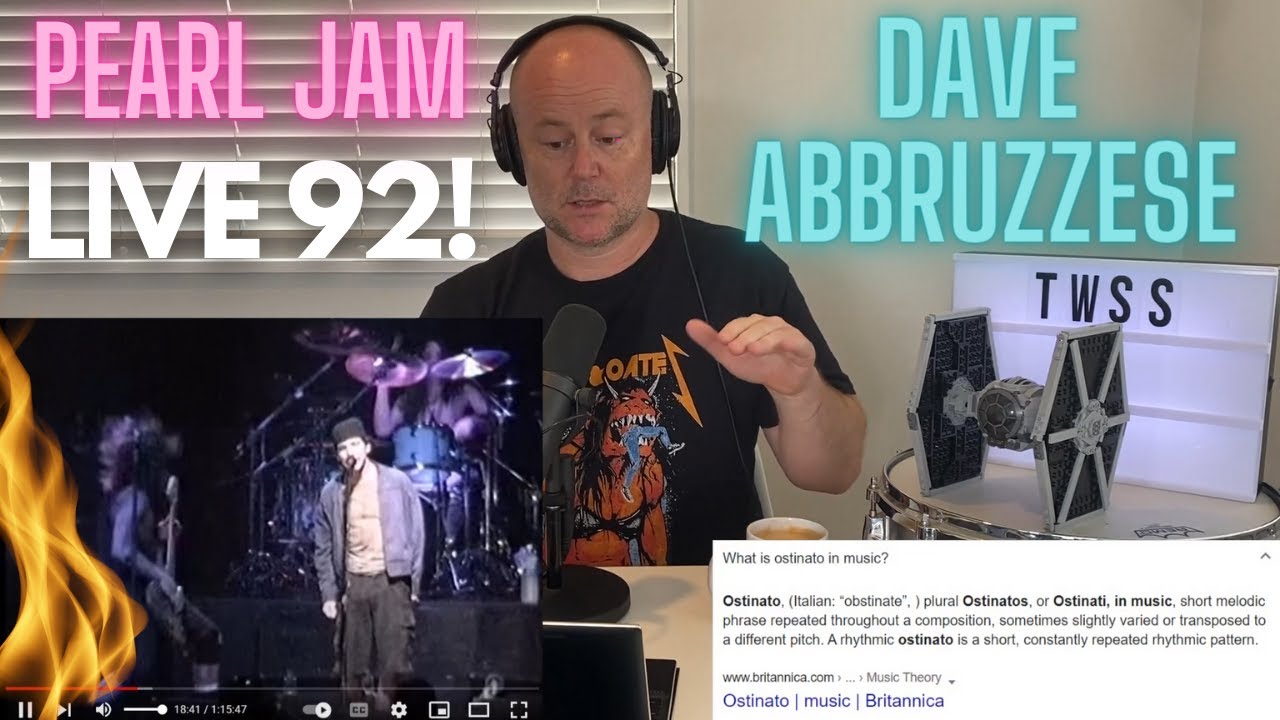 Drum Teacher Reacts: PEARL JAM - Even Flow & State Of Love And Trust (Cameo Theatre) Miami, Fl 1992