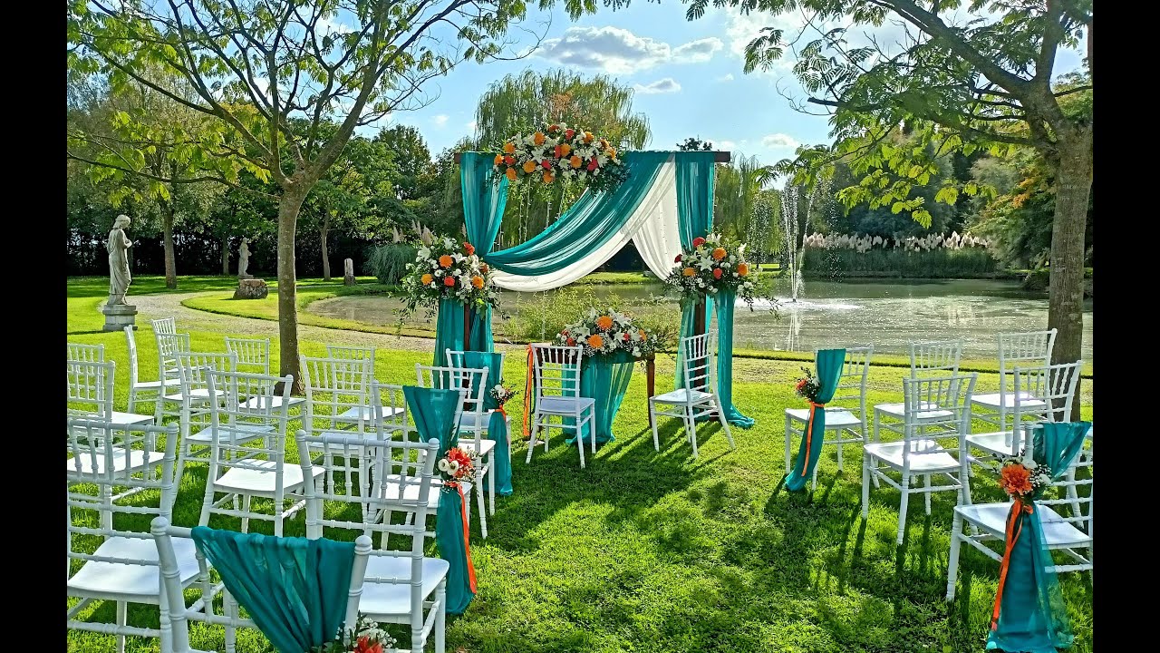 allestimento floreale per il Matrimonio di Matteo e Irene