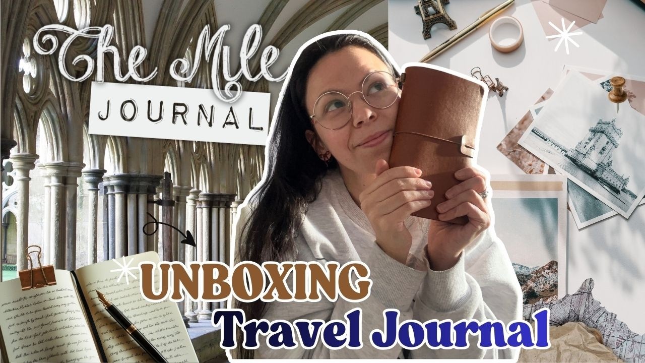 UNBOXING: 📓Traveler’s Notebook+pegatinas/papelería para documentar mi SOLOTRIP ✈️ DIARIO DE VIAJE