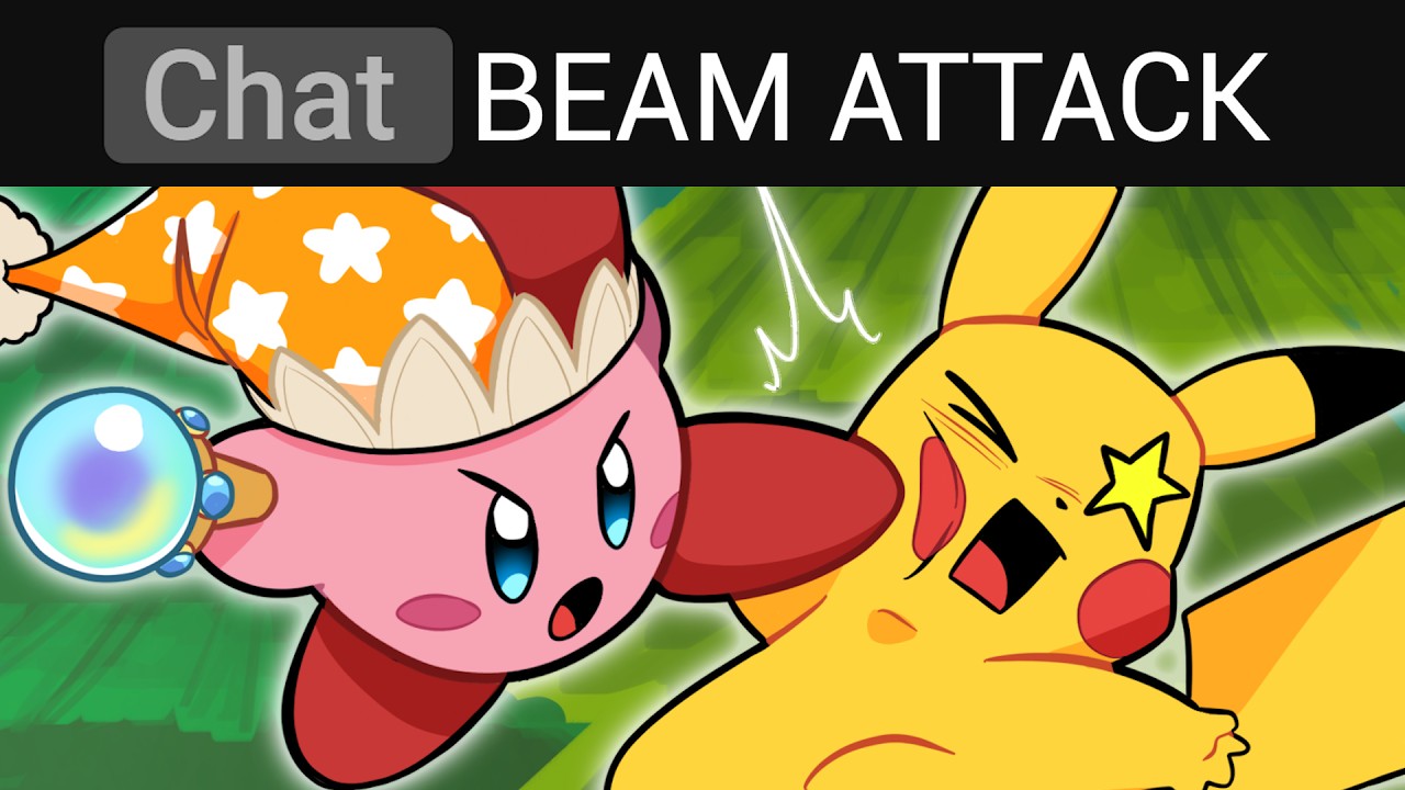 Kirby, but its actually Pokemon..