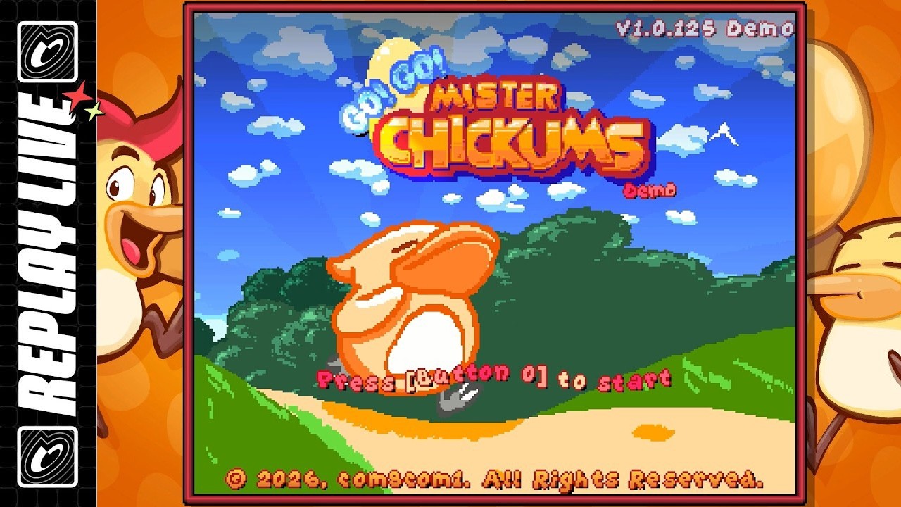 Go! Go! Mister Chickums 🥚🐔 De l'arcade à l'ancienne 🕹️ on met tous ses œufs dans le même panier