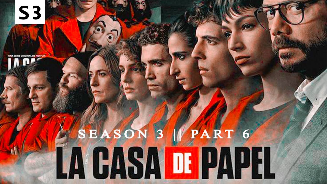 Money Heist || Waxay Dhacen Bangiga Kaydka Dahabka Ugu Weyn Dalka Spain || Season 3 || Part 6