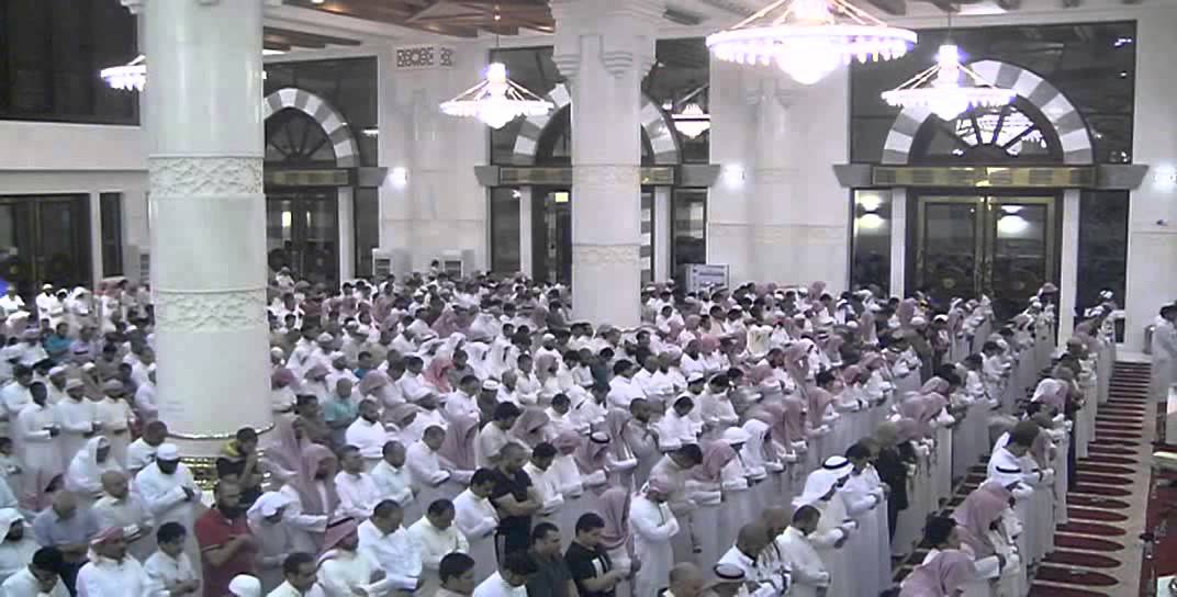 صلاة العشاء والتراويح بجامع عائشة الراجحي بمكة للشيخ محمد المحيسني الليلة الثامنة والعشرون 1436هـ