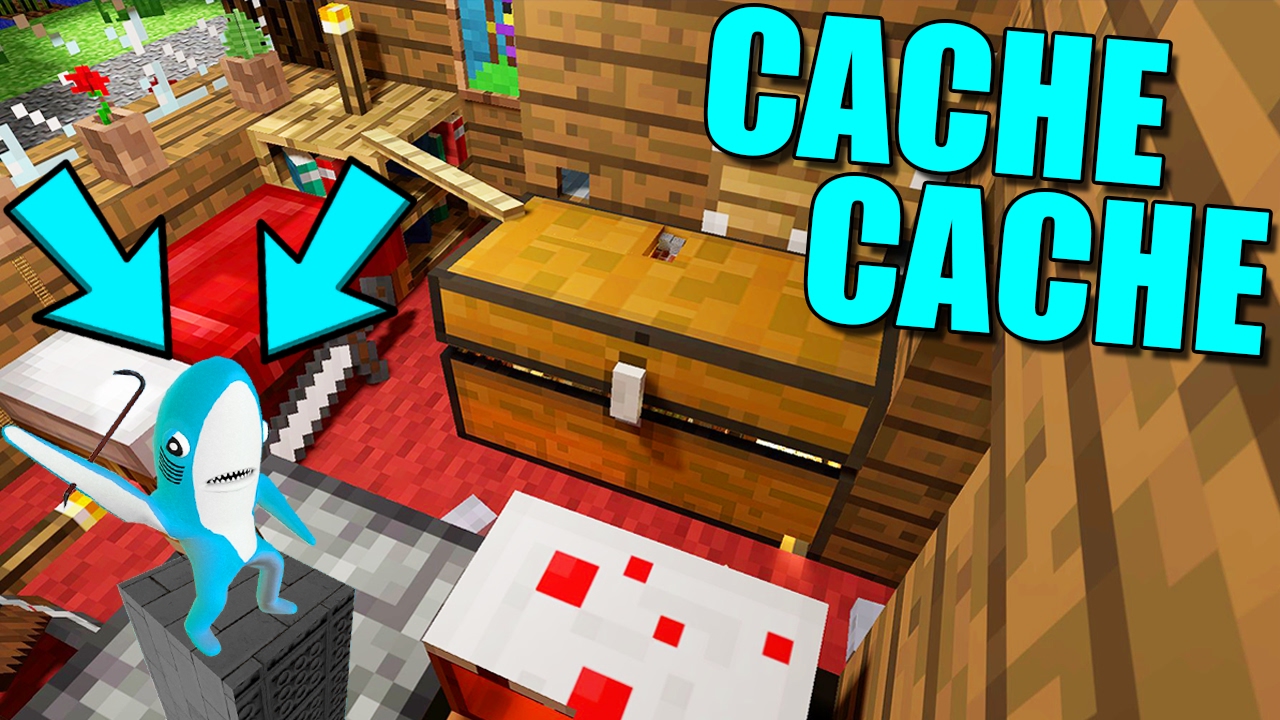 GÉANT CACHE CACHE MINECRAFT !! (Délire Garry's Mod)