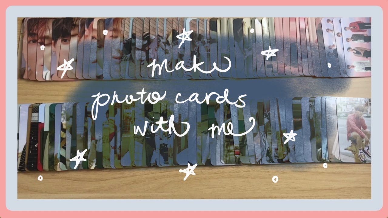 Make High Quality Kpop Photo Cards With meee