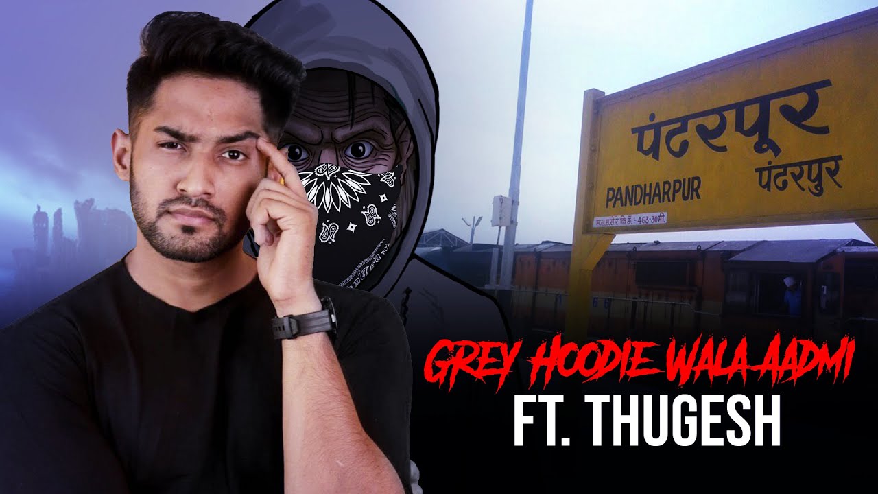 Thugesh Horror Story - Grey Hoodie Waala Aadmi ft @Thugesh | Hindi Horror Stories | KM E174🔥🔥🔥
