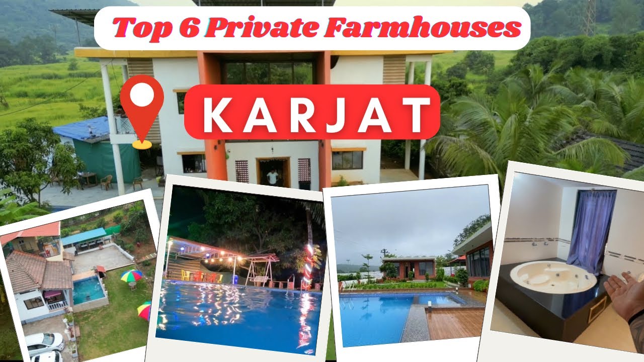 Best 6 Private Farmhouses in KARJAT | BEST BUDGET FARMHOUSES