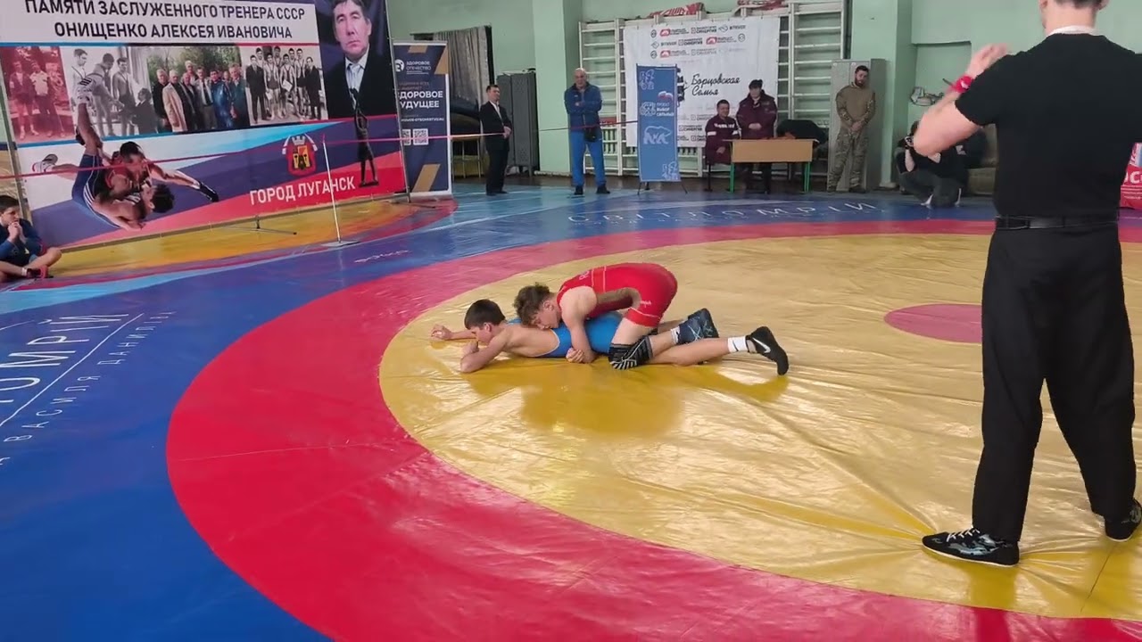 Усов Александр 2 встреча в 60 кг турнир Онищенко А. И. Луганск 25-26.02.2026 
