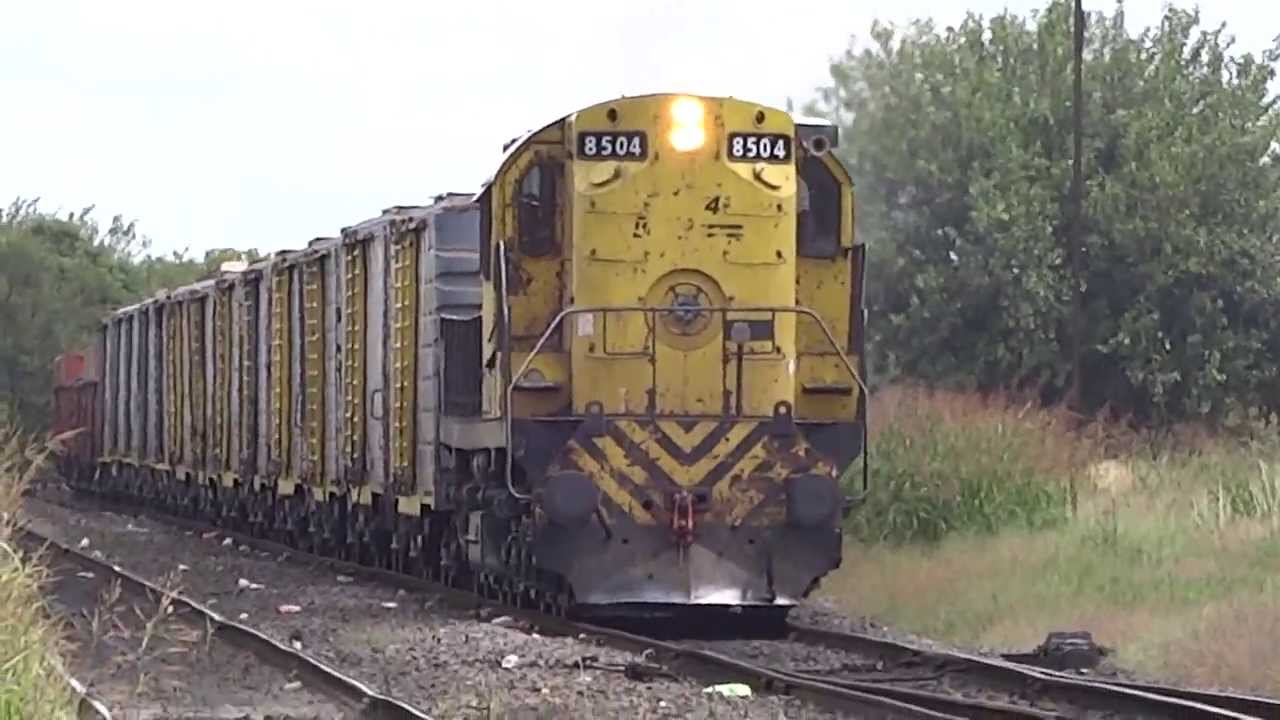 Alco RSD-16 8504 de BC&L por El Palomar (22-02-2014)