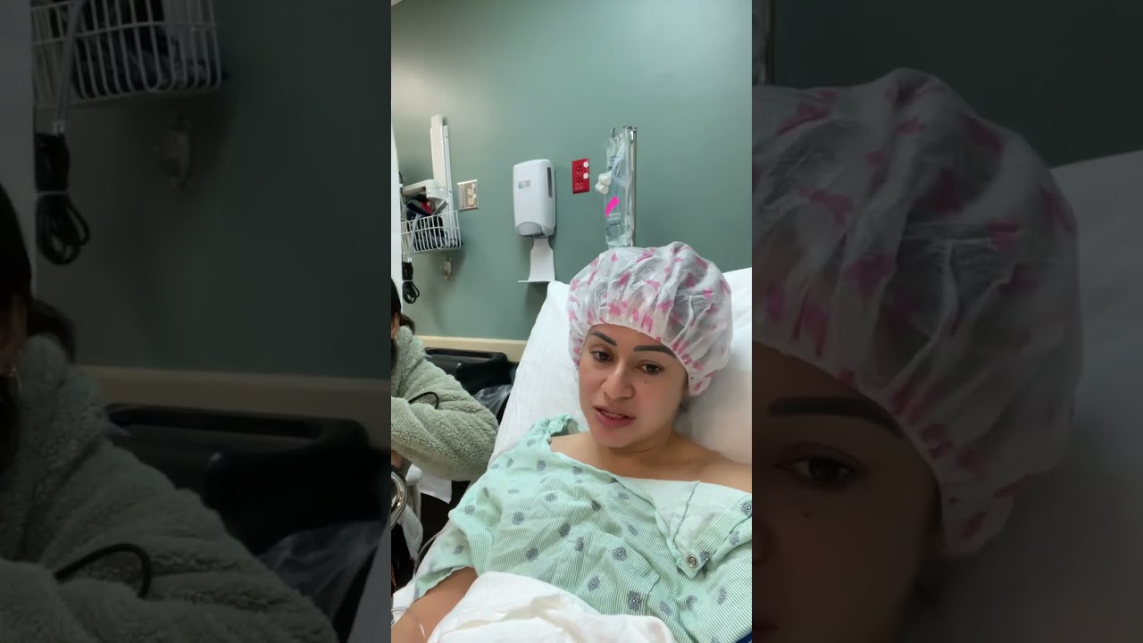 Lista para entrar a cirug&iacute;a 😷