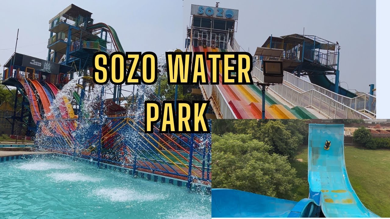 Sozo Water Park Lahore All Slides Thrill Experience // Sozo Park Lahore // Sozo water park tour