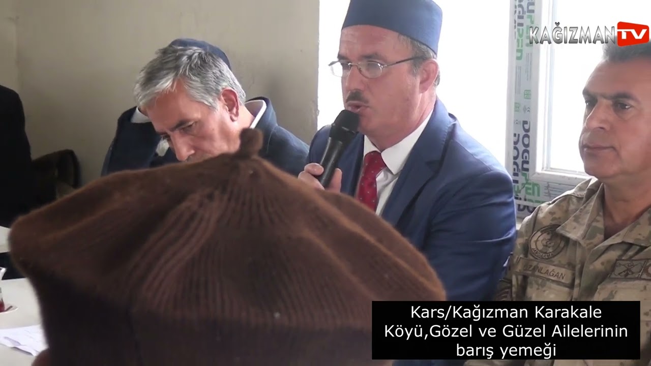 Kağızman'da İki Aile Arasındaki  Husumet Barış ile Sonuçlandı,